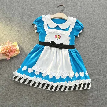 Baby Meitenes Apģērbu Minnie Alise Sniegbaltīte Elza Anna Rapunzel Kleita Bērniem, Drēbes Vasarai, Gadījuma Kleitas Birthday Party Kostīms 16465