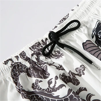Bebovizi Japāņu Kimono Bikses Vintage Ziedu Bikses Harajuku Viļņi Drukāt Gadījuma Bikses Sieviešu Vīriešu Tradicionālo Āzijas Apģērbu