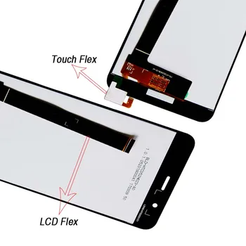 Bezmaksas Piegāde Par ASUS ZenFone 3 Max ZC520TL Touch Screen Digitizer Stikla Panelis LCD Displejs Montāža + Instrumenti