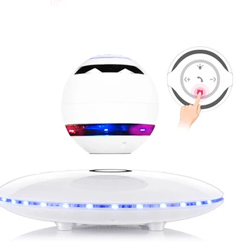 Bluetooth Skaļruni, Magnētiskā Levitation Bezvadu 500mAh Smart Skaņas Pogu Kontrole, LED Apgaismojums, Galvenā Digitālo Jaudas Pastiprinātāju
