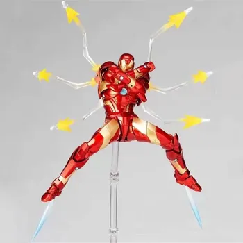 Brīnums, Anime Figūras Ironman MK37 MK85 Pipari šī persona Rīcības Rotaļlietas Statuetes PVC Super Modeli Dzelzs Vīrs Savācējs, Lelle, Rotaļlieta, Brinquedos