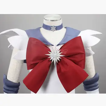 Cafiona Sailor Moon Tomoe Hotaru Sailor Saturn Cosplay Broša Rotaslietas, Piespraudes Sveķi