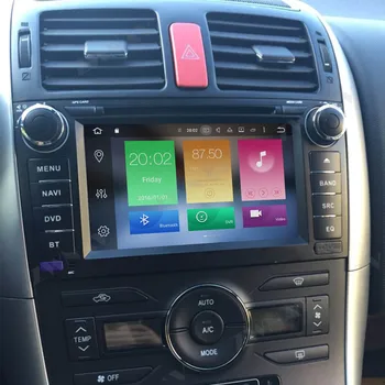 Carplay IPS Android Ekrāna Toyota Auris 2006 2007 2008 2009 2010 2011 2012 Auto Radio Stereo Multimediju Atskaņotājs, GPS Galvas Vienības 11209