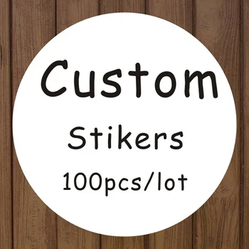 Custom Uzlīmes - Pasūtījuma Logo Uzlīme 100 Vinila Uzlīmes ar jūsu logo, par tiem - Contour Cut Uzlīmes Pasūtījuma logo uzlīmes - logo