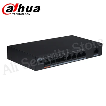 Dahua 4ch PoE Switch DH-S1500C-4ET2ET-DPWR 4CH Ethernet Slēdzis Ar 250m Elektroenerģijas Tranzīta Attālums Atbalsta PoE PoE+&Hi-PoE Protokols