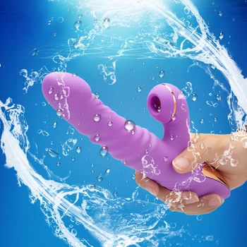 Dildo Seksa Rotaļlieta, paredzēta Sievietēm ar 7 Thrusting & Rotējošas Darbības, par G Spot Klitora , Nepieredzējis Klitora Reāli Vibrējošo Dildo 6013