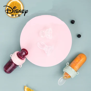 Disney Baby Fresh Food Feeder Bērnu Silikons, Slīpēšanas Stick Ēst Augļu Sveķi Push Pārtika Augļu un Dārzeņu uztura Bagātinātāju Artefakts