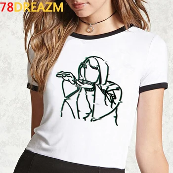 Draco Malfoy vasaras top sievietes harajuku gadījuma grafikas tees sieviešu streetwear t krekls plus lieluma