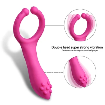 Dzimums Cockrings Dildo G spot Vibratori Silikona Prostatas Masāža Vibrācijas Klitora Klipu Dzimumlocekļa stimulators seksa rotaļlietas Vīriešiem Sievietēm