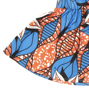 Dāmas Apģērbu Āfrikas 2021 Jaunu Long Sleeve Mini kleita Dashiki Ankara Āfrikas Drukāt Kleitas Sievietēm Plus Vestidos