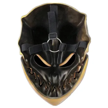 Dēls Tumsu krievijas Deathcore Maska Muti Kustamo Sveķu Halloween Masku Puse Cosplay Aksesuārus 180478