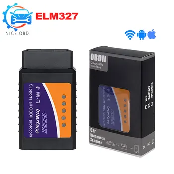 ELM327 OBDII ar WiFi/Bluetooth/USB ar PIC18F25K80 Čipu Bezvadu Diagnostikas Rīks (IPhone/Android/GAB ELM 327 V1.5 Auto Skeneris