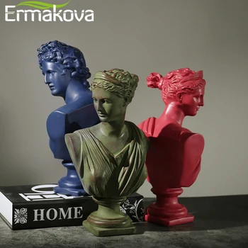 ERMAKOVA 32cm Ziemeļvalstu Radošo David Annas Statuja Vīrietis Dievs Rotājumi Vienkārši Statuetes Mūsdienu Mākslas Home Decoration Accessories