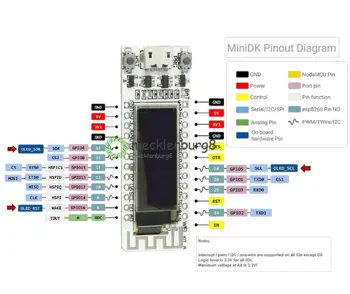 ESP8266 WIFI Čipu 0.91 collu OLED CP32Mb Flash ESP 8266 Modulis lietiskais Kuģa PCB par NodeMcu par Arduino IOT