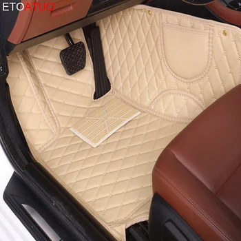 ETOATUO Pasūtījuma Automašīnas grīdas paklājs Volvo Visiem Modeļiem s60 s80 c30, s40 v40 v60-XC-Classi v90 xc70 xc60 xc90 s90 auto dizains auto paklāji