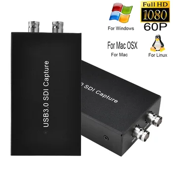 EZCAP 262 SDI USB 3.0 Video Capture Karte, Diktofons Box Full HD 1080P 60ps USB SDI Spēli Capture par PS4 Videokamera Live Stream