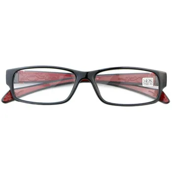 Eleganti Izsmalcinātu Sievietes Lasīšanas Brilles Vīriešiem Laukumā Polikarbonāta Brilles Rāmis Vienkārši Unisex Presbyopic Briļļu 1.0-4.0 R236