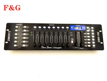 Envío Gratis nuevo controlador 192 DMX equipo de DJ DMX 512 iluminación de escenario de consola para focos cabeza de móvil LED P