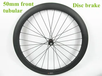 FSC50TM-25CX Cyclocross 25W*50D oglekļa riteņiem Disku bremzes ceļu cauruļveida riteņpāru 28H oglekļa velosipēdu riteņiem ar roku veidot Farsports diski