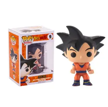Funko POP Dragon Ball Z Goku Rīcības Attēls Lelle Dragonball Son Goku Statuetes Kolekciju Modelis Rotaļlietas Bērniem Dzimšanas dienas Dāvana