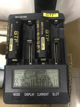 GTF 26650 3,7 V 5000mAh reālās jaudas Litija-Jonu Akumulators bateriju UPS rezerves barošanas plakanu galvu baterijas