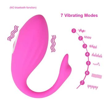 Gulbis Bezvadu Bluetooth Vibratori Seksa Rotaļlietas Sievietēm Klitora Stimulators Maksts, Anālais Massager Erotiska Mašīna Sieviešu Masturbator