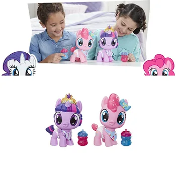 Hasbro My Little Pony Rotaļlietu Komplekts Draudzība Ir Burvju Twilight Sparkle Pinkie Pie Retums PVC Darbības Rādītāji Lelles Balss Lelle 3499