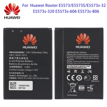 Hua Wei Nomaiņa Tālruņa Akumulatora HB434666RBC Par Huawei Maršrutētāju E5573 E5573S E5573s-32 E5573s-320 E5573s-606 E5573s-806 1500mAh