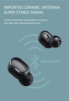 Ir 2021. Bluetooth Austiņas 5.0 Bezvadu Earbuds TWS Austiņas Trokšņu Slāpēšanas Mikrofons bluetooth 5.0 austiņas iPhone Xiaomi Huawei