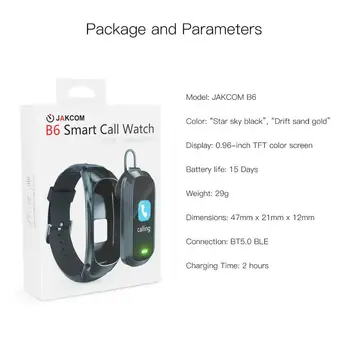 JAKCOM B6 Smart Zvanu Skatīties Super vērtību, kā sievietēm noskatīties band 2 realmi aproce 4 smart bērniem smartwatch fitnesa realme