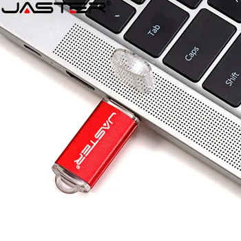 JASTER High Speed USB 3.0 Flash Drive Roation Pendrive USB3.0 Pildspalvu Flash Memory Stick 64GB, 32GB 16GB Metāla U Diska