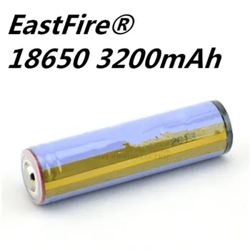 Jaunas Oriģinālas EastFire 3,7 V 3200mAh Sākotnējā 18650 uzlādējams li-ion Akumulators ICR18650-32A+PCB ICR18650 32A 3200mah baterijas