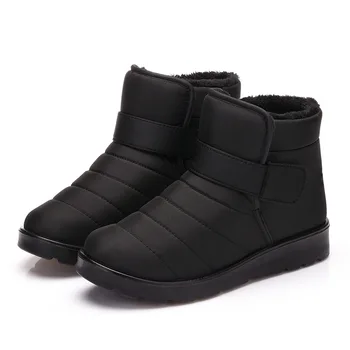 Jaunu 2021 sieviešu ziemas kurpes unisex, sniega zābaki, iekšpusē plīša pretslīdes ūdensizturīgs vīriešu zābaki sievietēm dzīvoklis apavi, liela izmēra 35-46 WSH3140