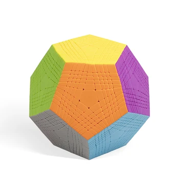 Jaunu Shengshou 11x11 Megaminxeds SengSo Dodecahedron Stickerless Cubo Magico Puzzle megaminxes kidsToys Dāvanu kolekcija