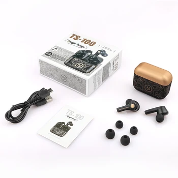 Jaunu TWS Bezvadu Austiņas Bluetooth 5.0 Austiņas Sporta Ūdensizturīgs Earbuds 9D HIFI Stereo Auto Pop-up Logs Savienojumu