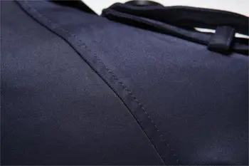 Jaunu augstas kvalitātes pogas, Modes Dizainere Tranšejas Vīriešu Zīmolu Rudens Ziemas top Mens Mētelis Garš Mētelis dropshipping karstā pārdošanas dāvanu drēbes