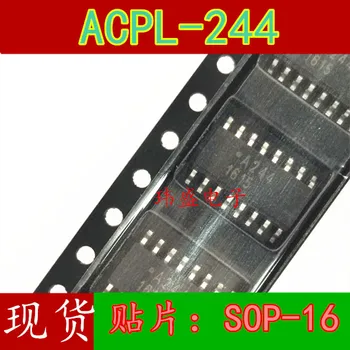 Jaunu importēti sākotnējā ACPL-244 A244 SOP16 HCPL-244 četru kanālu optocoupler