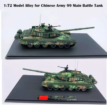 Jaunu produktu sodu 1:72 Modelis Sakausējuma Ķīnas Armijas 99 Galveno Kaujas Tanku Kolekciju Modelis 4554