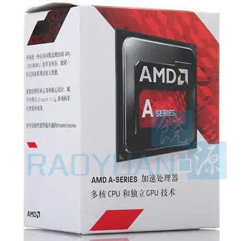 Jaunā Kaste AMD A10-Series A10 7800 A10-7800 3.5 GHz Quad-Core CPU Procesors AD7800YBI44JA Socket FM2+ ar centrālā PROCESORA Dzesēšanas ventilators