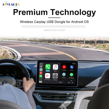 JoyeAuto Android Auto Ekrānu Sistēma, Bezvadu Apple Carplay Android Anto Spogulis Saites, USB Carplay Stick Dongle TV, Radio, Piederumi