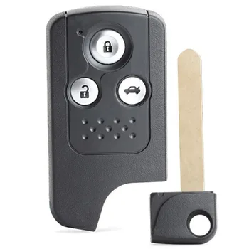 KEYECU Nomaiņa Smart Tālvadības Atslēgu Fob 2/3 Pogu FSK 433MHz ID46 Honda CR-V , Pilsoniskās 2009 - P/N: 72147-TR0-H03