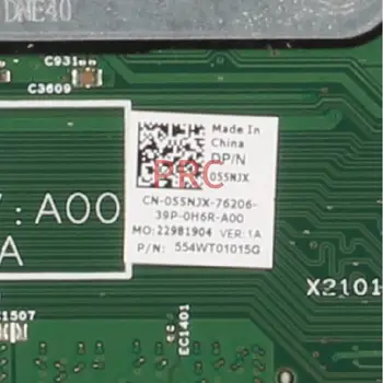 KN-055NJX 055NJX DELL Inspiron 3421 I5-3337U Klēpjdators mātesplatē 12204-1 SR0XL N13M-GSR-B-A2 1GB DDR3 (Mainboard)