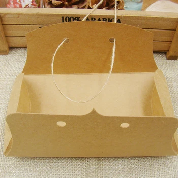 Karstā pārdošanas jaunus kraft/balta/melna spilvens iepakojuma kaste 30pcs +30pcs string konfektes /kāzu /pasākumu dāvanu stroage papīra kārbas spilvens