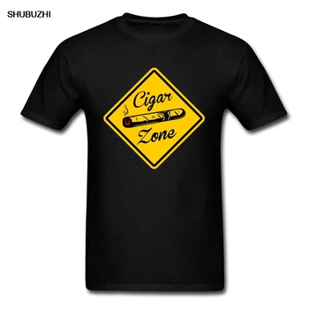 Kokvilnas Vīriešu T-krekls Cigāru Zonā Tshirts Man Parasts T Krekls Topi, t veida gabalus Cigarešu Iespiesti O Kakla Drēbes, Nesmēķētāju Mīļākais Streetwear