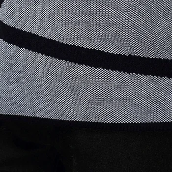 Kontrasta Krāsu Ziemas Džemperis Sievietēm 2020. Gadam garām Piedurknēm Džemperis Sieviešu Džemperis un Džemperis Trikotāžas Džemperis Sieviešu Pull Femme