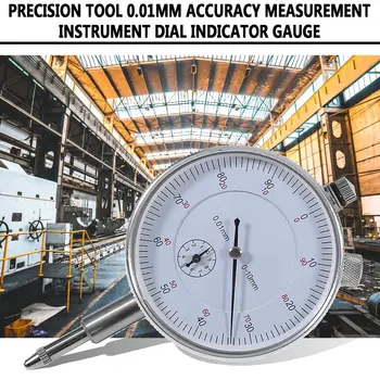 Kvalitātes Profesionālu Precīzijas Instrumentu 0.01 mm Precizitāte Mērīšanas Instrumenta Skalas Rādītājs Rādītājs Stabilu Sniegumu Karstā Pārdošanas