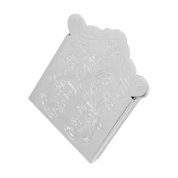 Kvalitātes Ziedu Rakstu Dizaina Tailpiece par Mandolin Cigāru Kastē Ģitāra Sudraba