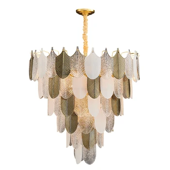 LED Postmodernisma Nerūsējošā Tērauda Art Deco Dizaineru Lustras Apgaismojums Spīdumu Apturēšanu Gaismeklis Lampen Par Dinning Room