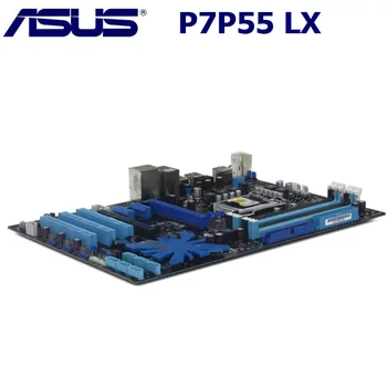 LGA1156 Asus P7P55 LX Mātesplates Intel P55 Core i7/Core i5 DDR3 16GB Sākotnējā Darbvirsmas Asus P55 Mainbaord 1156 DDR3 P7P55 LX 6165