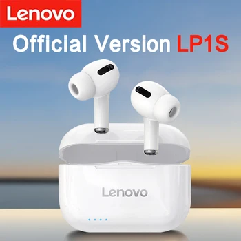 Lenovo LP1S TWS Bluetooth Austiņas Sporta Bezvadu Austiņas Stereo Earbuds HiFi Mūzika Ar Mic LP1 S Android Viedtālrunis, IOS 18259